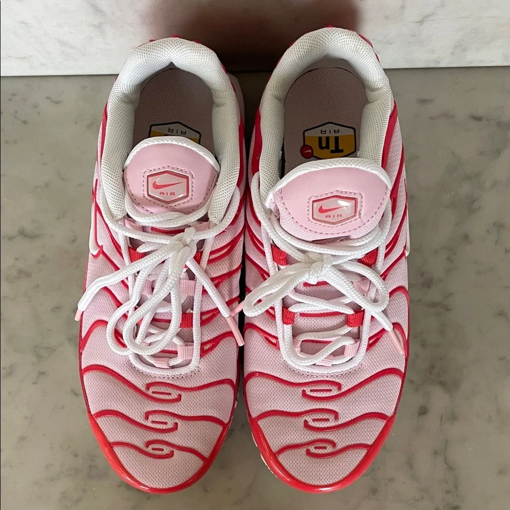 NIKE 2000 Air Max Plus Valentine's Day Pink Red Sneakers Wmns 6 RARE